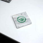 White Marble Square Coaster