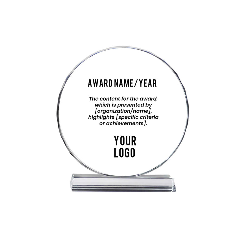 Crystal Award Medium