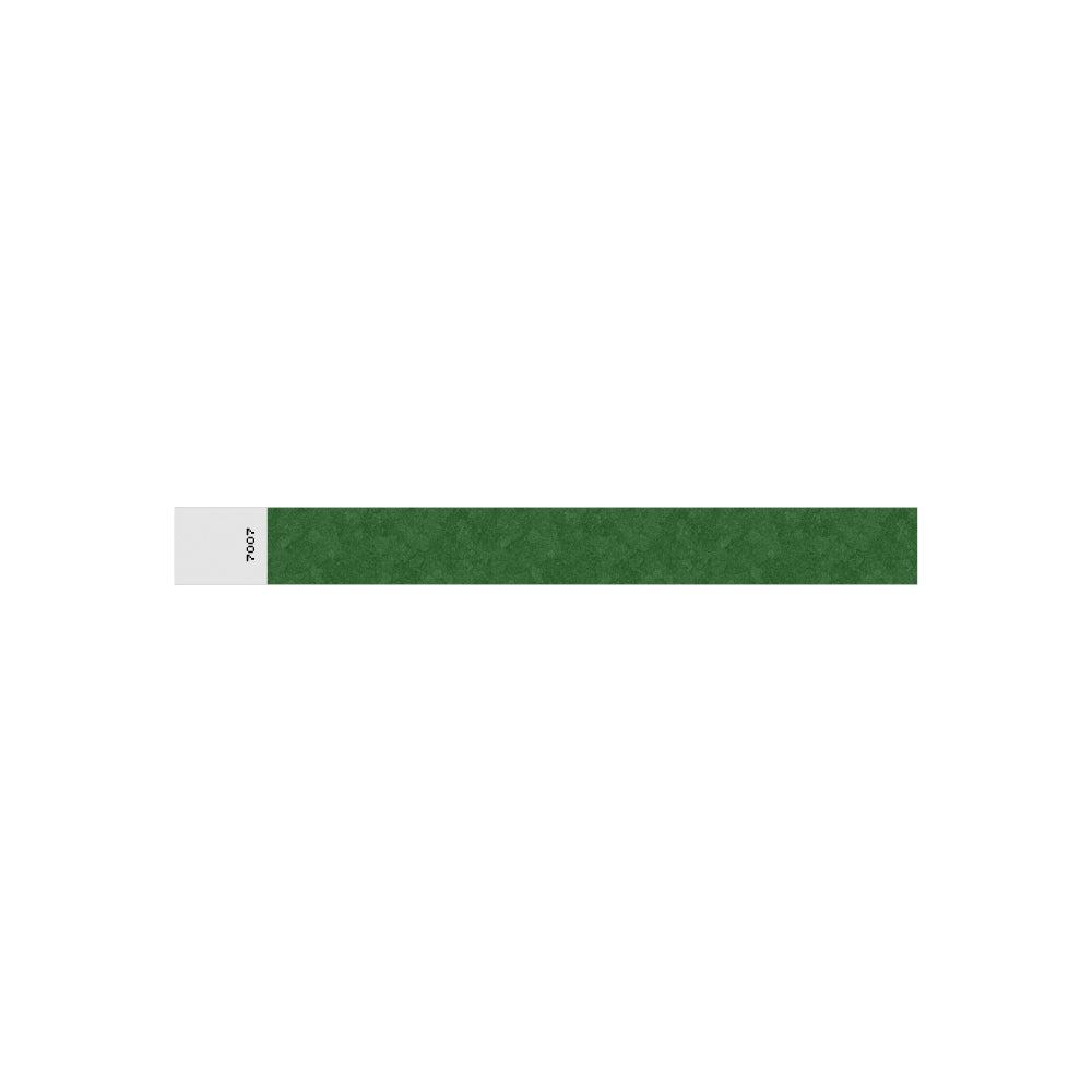 Tyvek Wrist Band Green