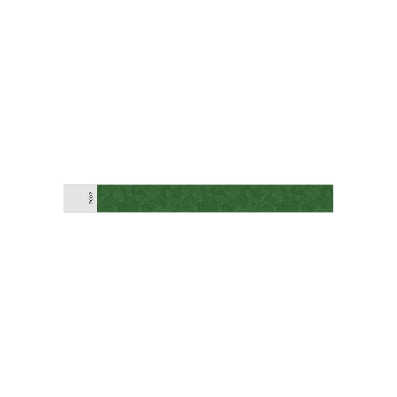 Tyvek Wrist Band Green