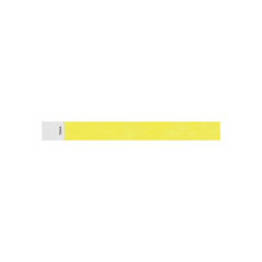 Tyvek Wrist Band Yellow
