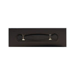 Luxury Gift Box with PU Leather Handle Black Large