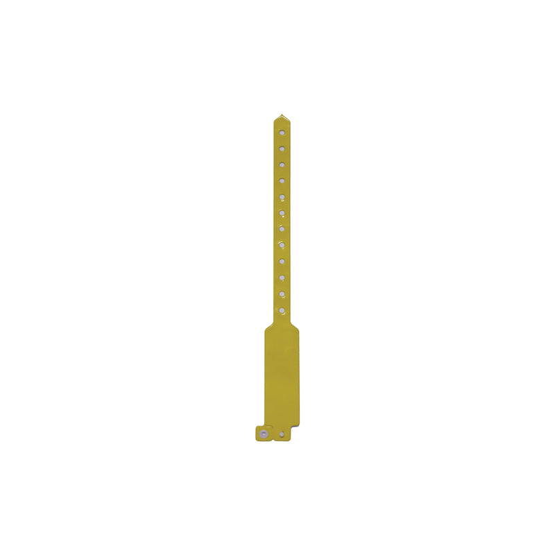 Non Reflective Wide Wristband Yellow