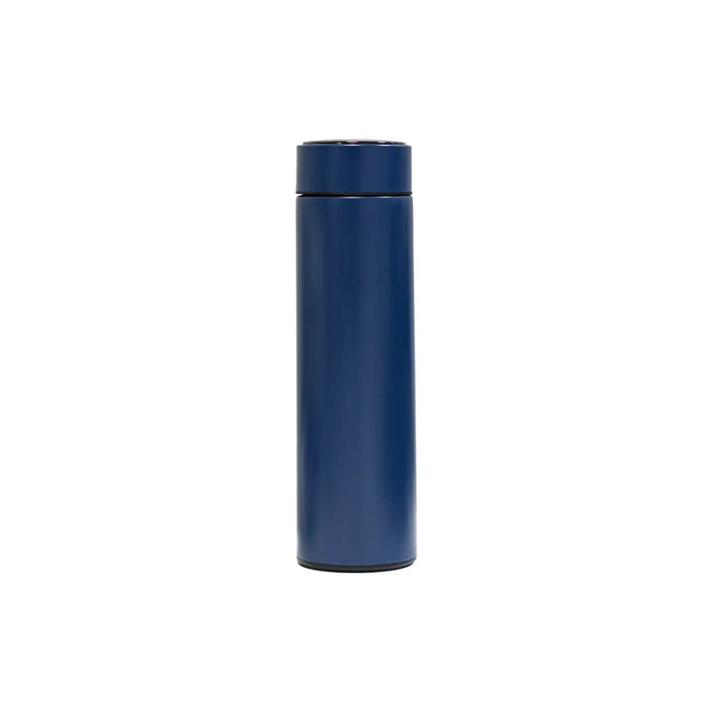 Smart LED Temperature Display Bottle – Navy Blue