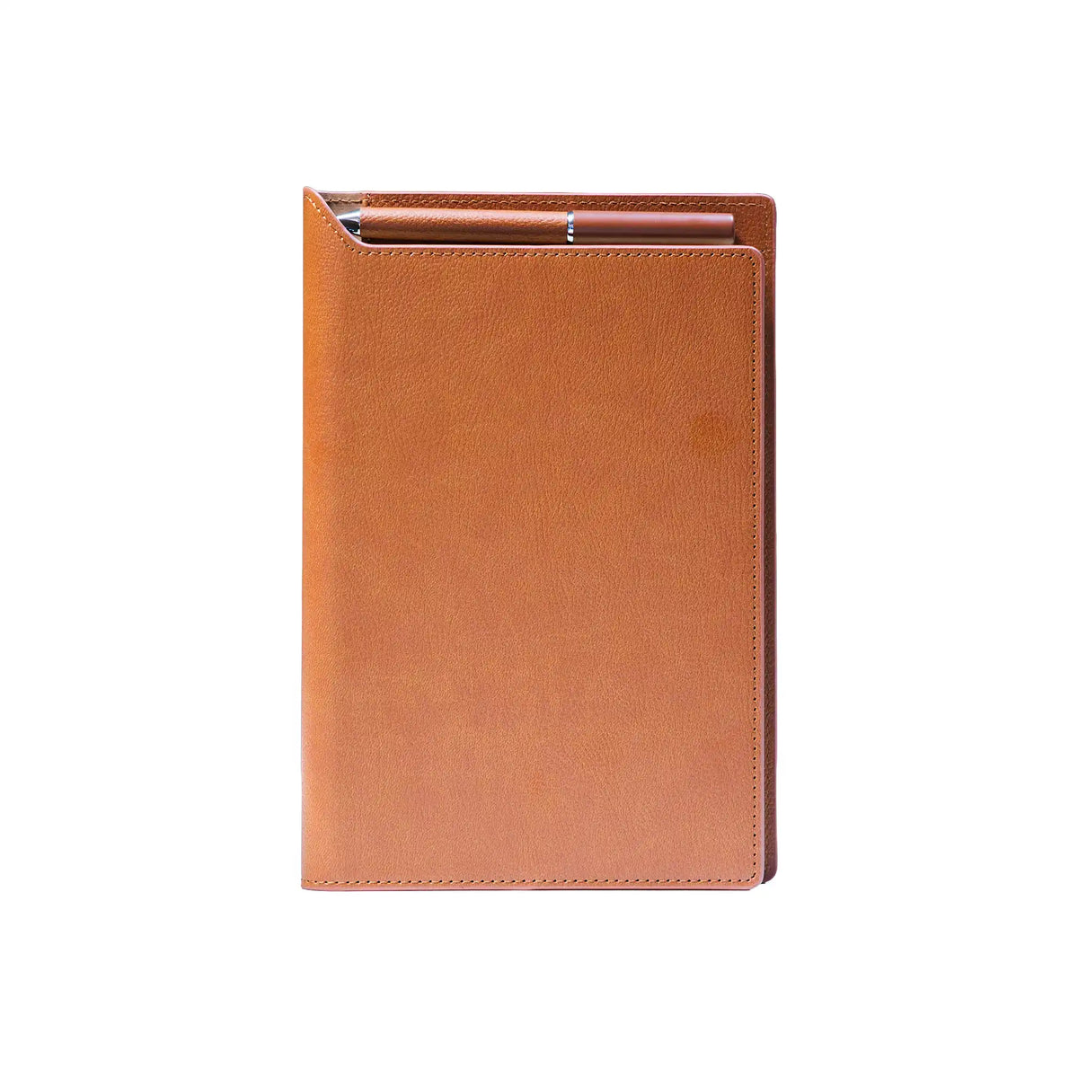Maison Valer Executive Organizer with Magnetic Pen Holder Brown