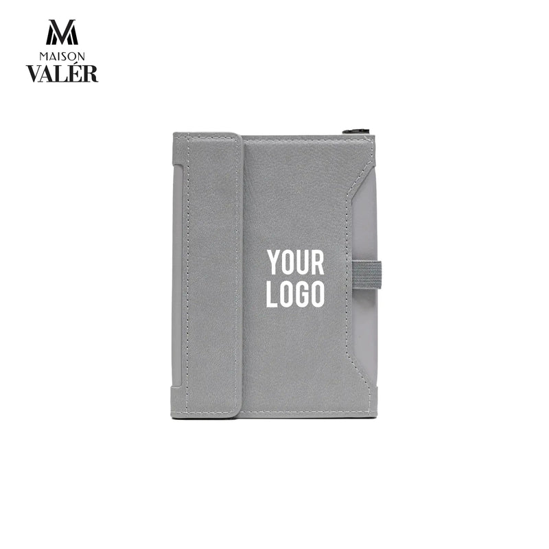 Multifunctional leather travel wallet corporate gift custom engraving UAE GCC