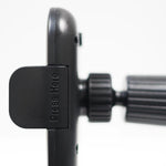 The two air vent clip attachments included with the car mobile holder
