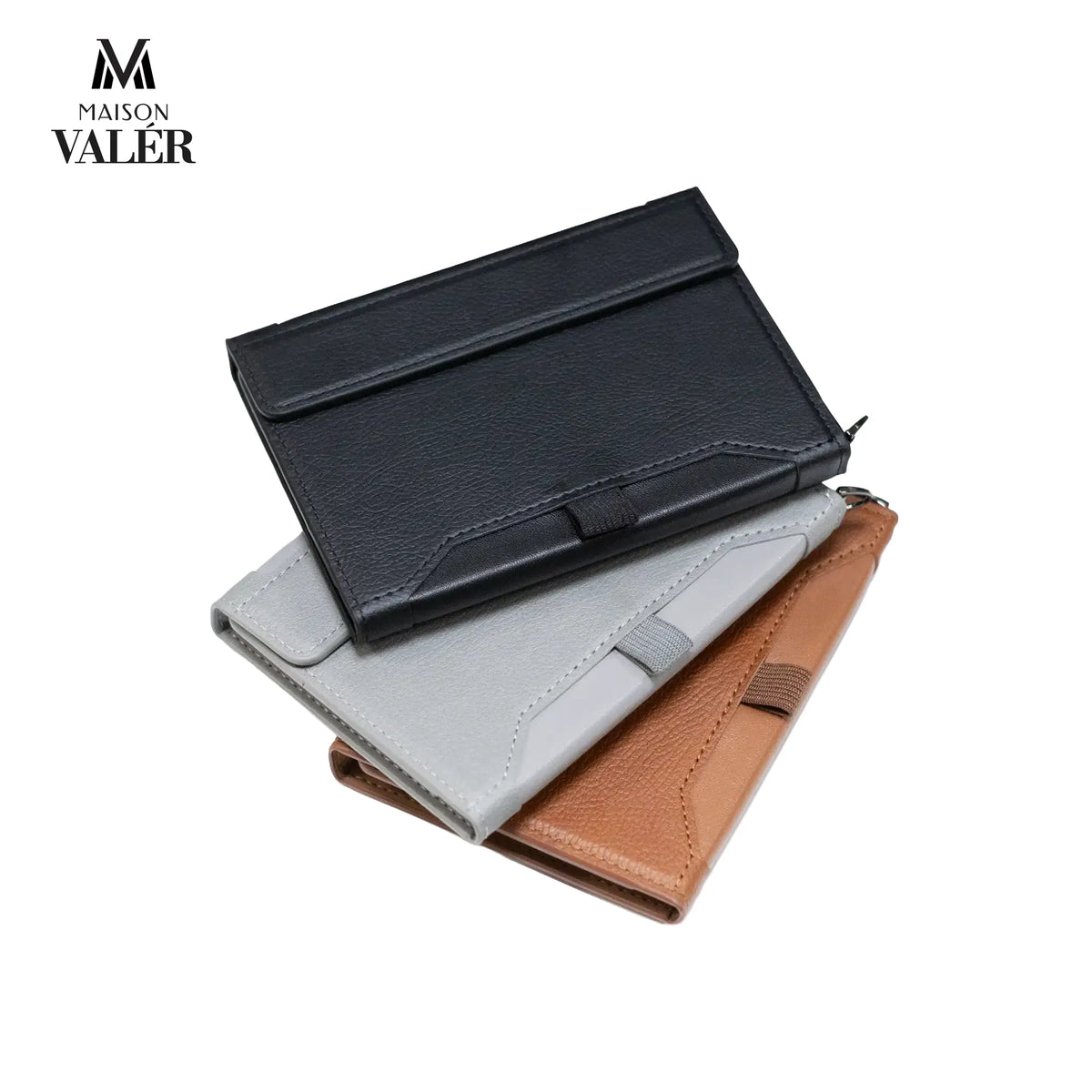 Leather passport holder travel wallet pen slot card slots custom branding Dubai GCC