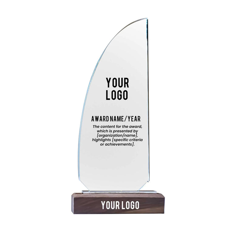 Award trophy Sail Shape