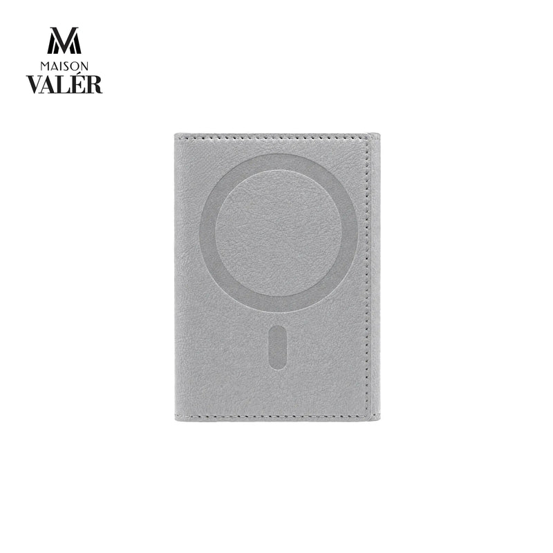 The Minimalist leather MagSafe card holder phone wallet custom logo corporate gift UAE