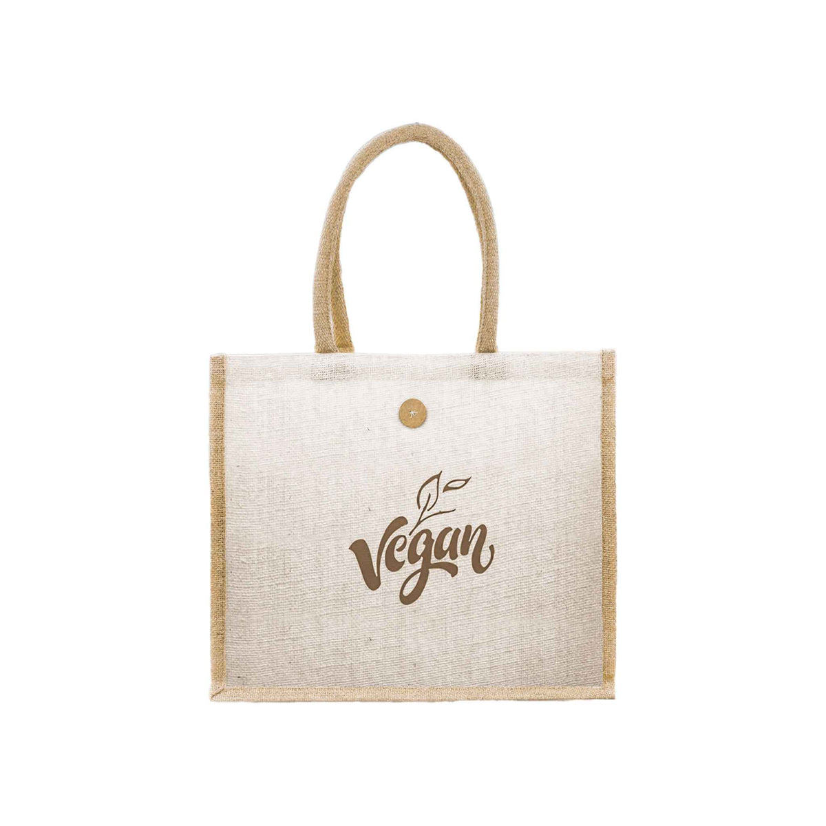 Jute Bag with Button