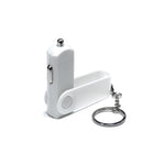 Car charger with keychain