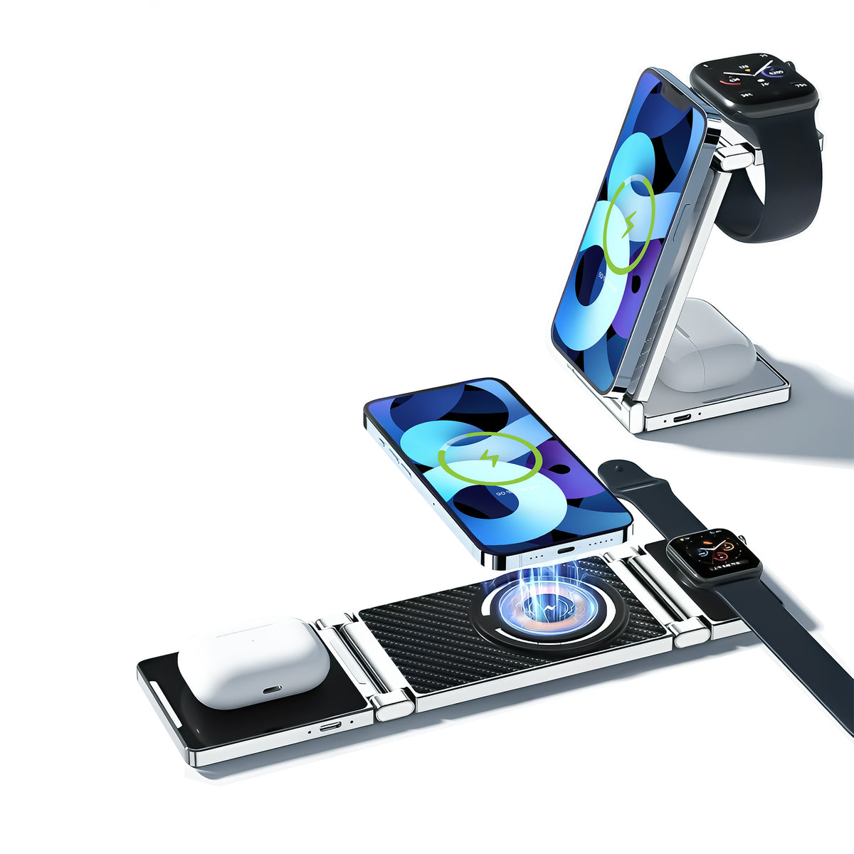 4 in 1 Magnetic Wireless Charger
