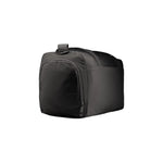 Black executive duffle bag with shoulder strap and spacious compartments for travel