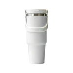 Tumbler with Handle and Sipper White