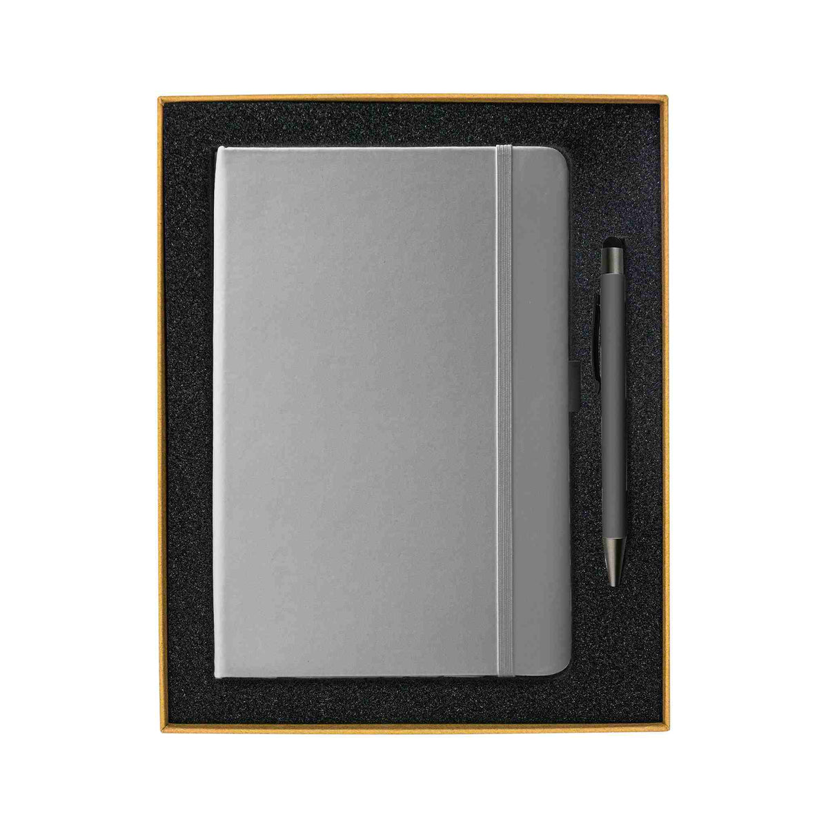 Giftset with Gray Notebook and pen