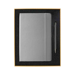 Giftset with Gray Notebook and pen