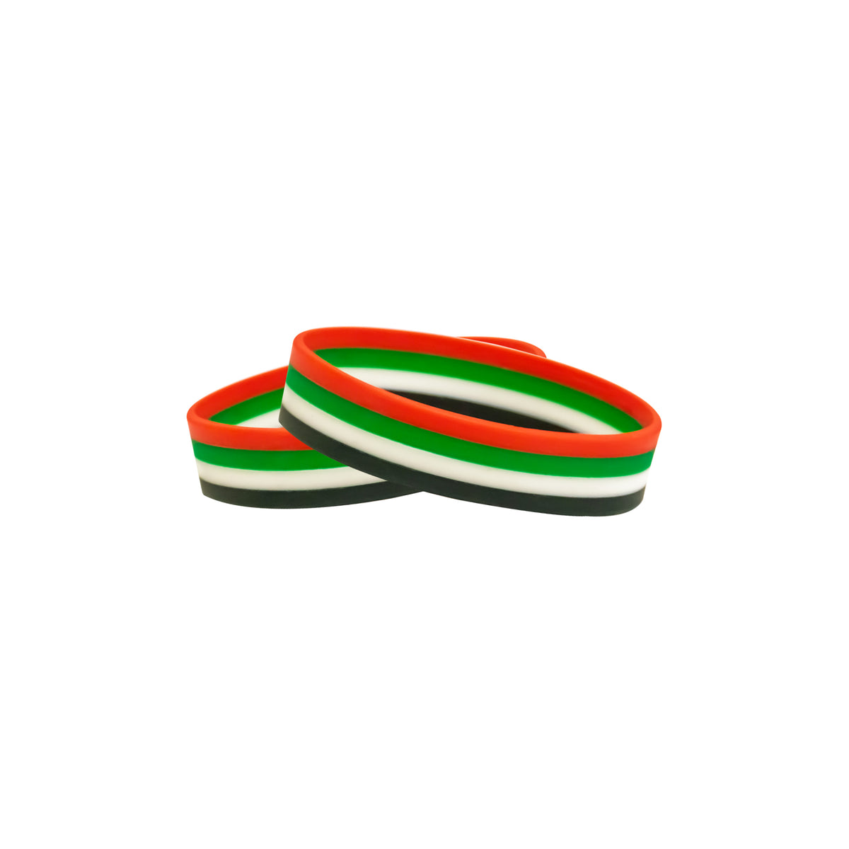 UAE Flag Silicone Wristband
