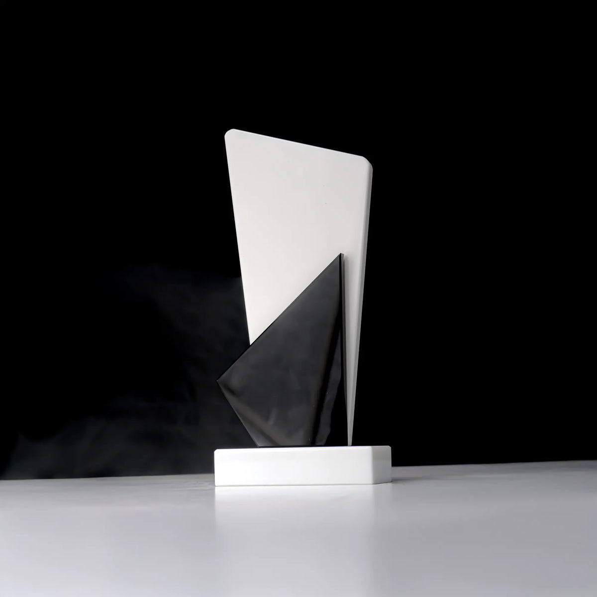 Black and White Stone Trophy