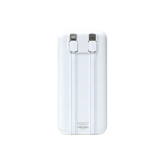 10000mAh Dual Cable Power Bank with Digital Display
