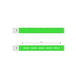 Tyvek Wrist Band Light Green
