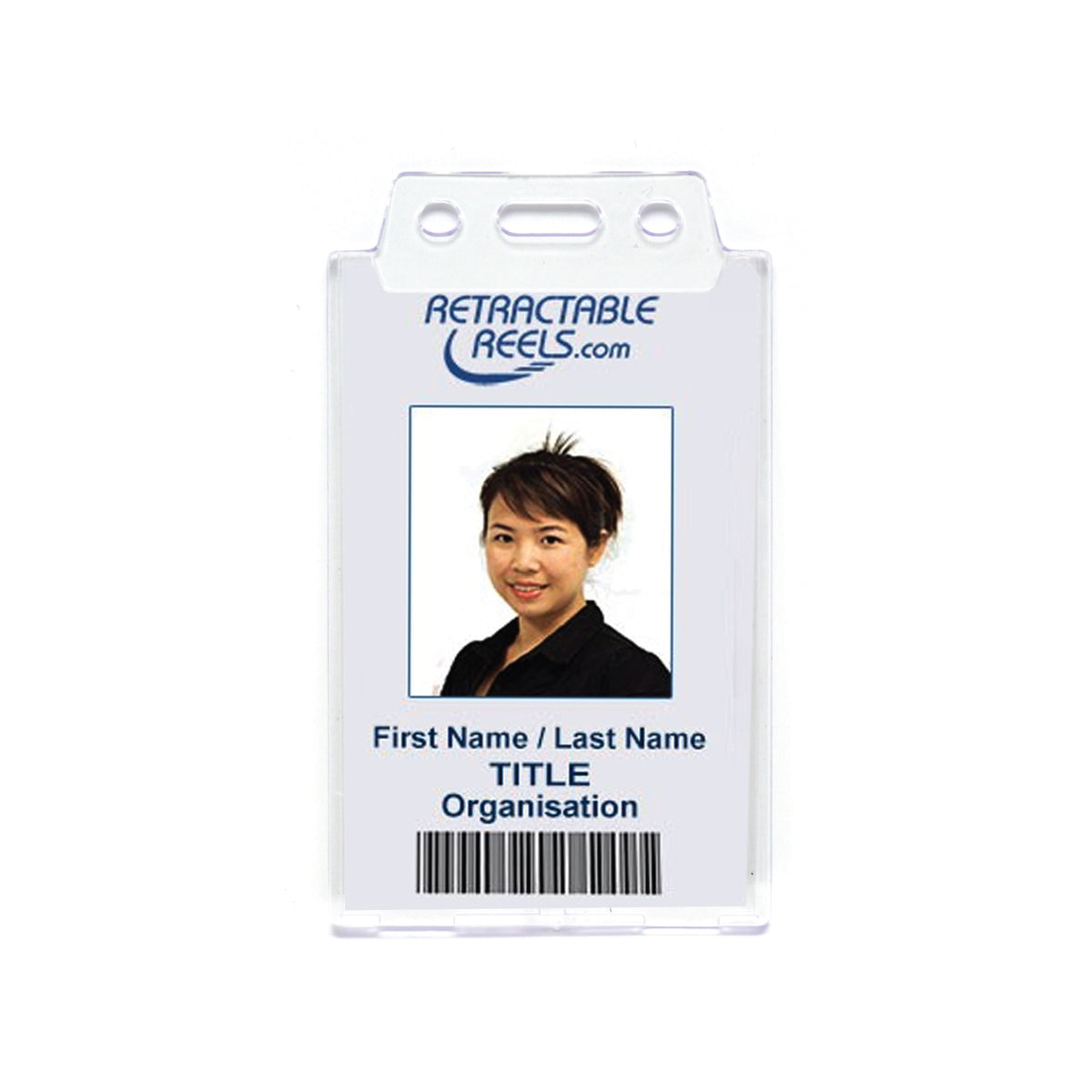 ID Card Holder Vertical