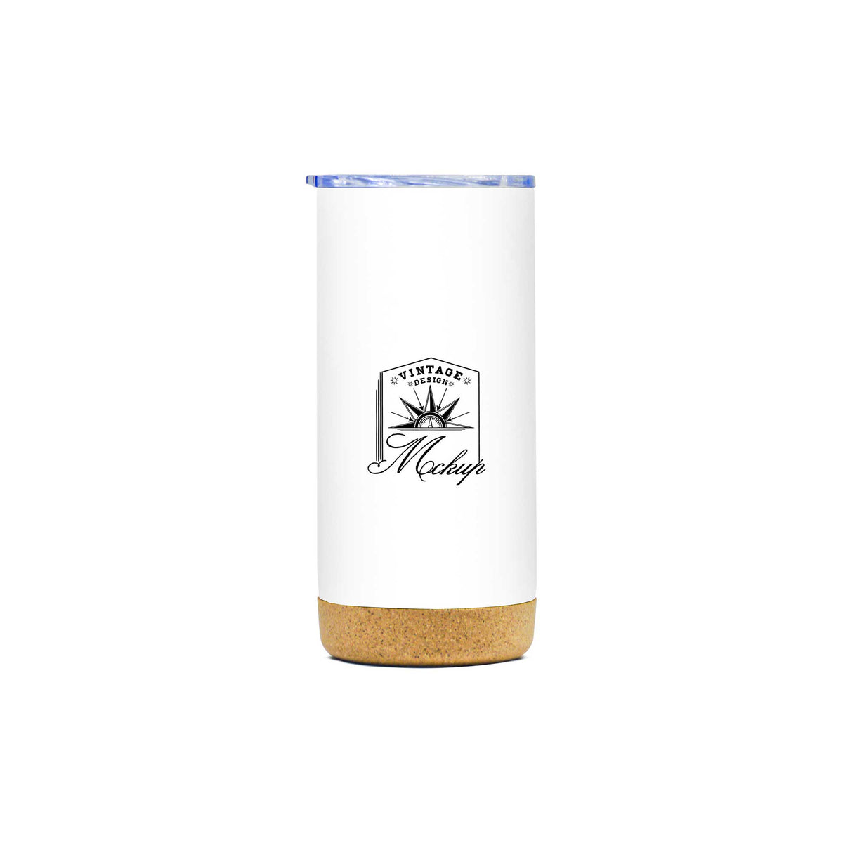 Stainless Steel Tumbler With Cork Bottom WT