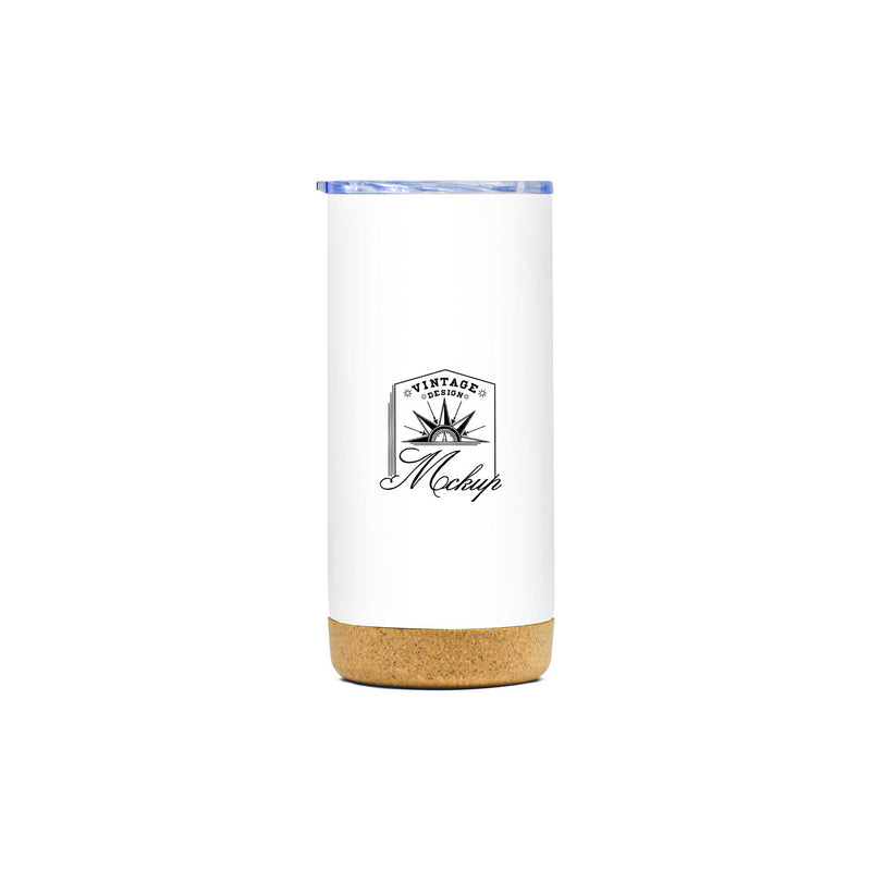 Stainless Steel Tumbler With Cork Bottom WT