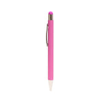 Metal pen with color stylus Pink