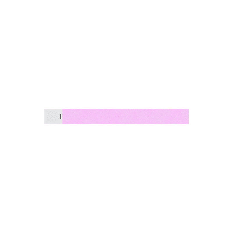 Tyvek Wrist Band Pink
