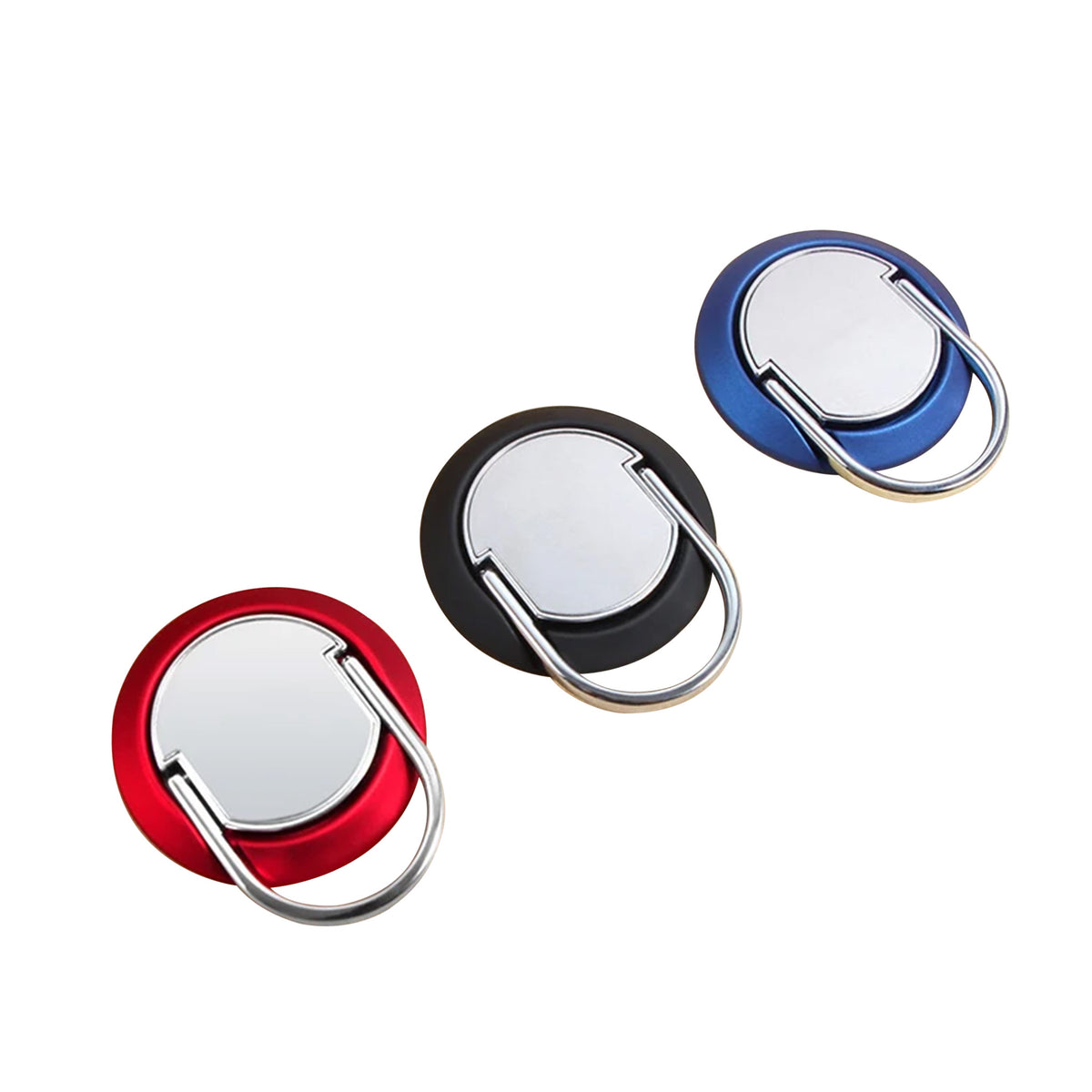 Metal Ring Holder Blue