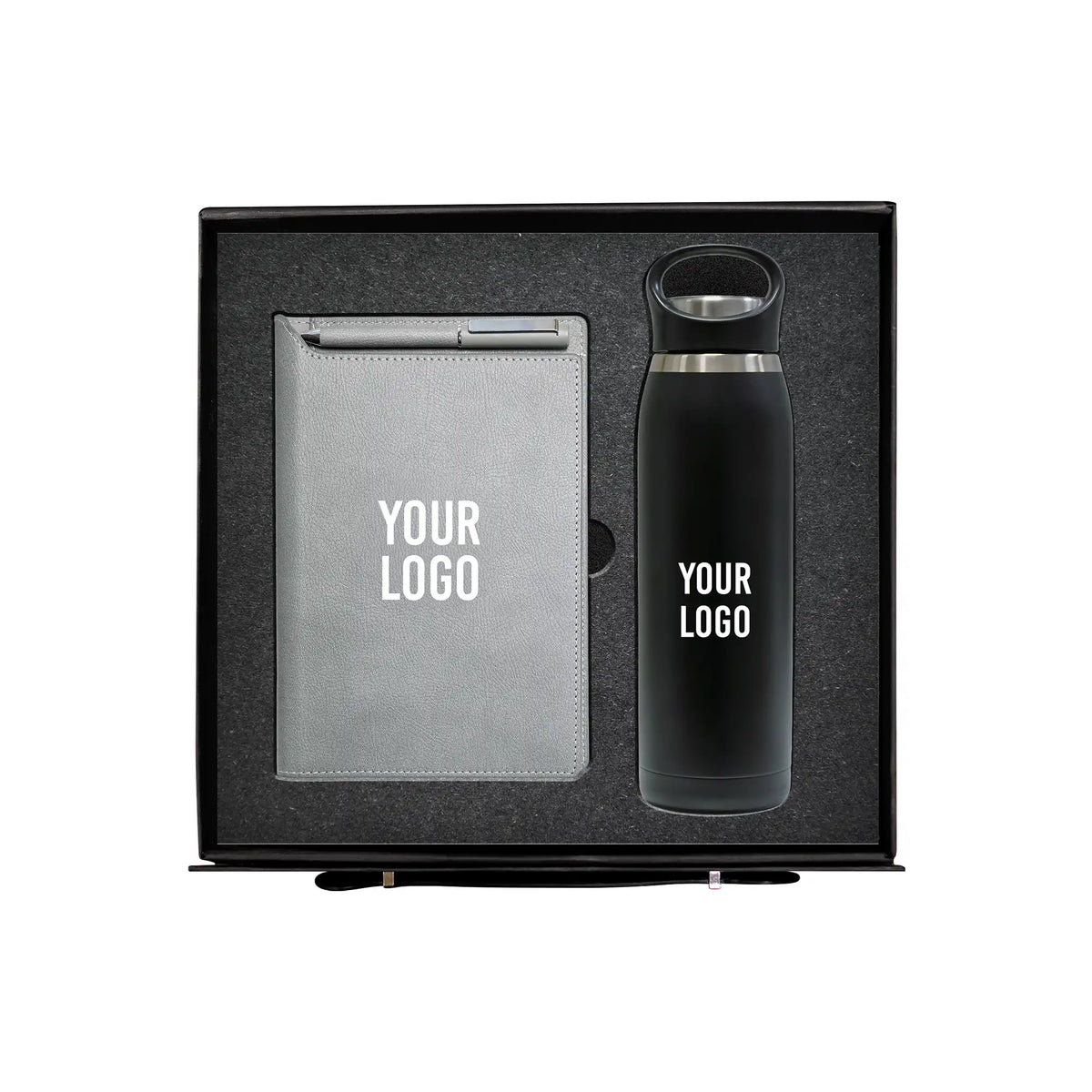 Slate Executive Duo A5 magnetic notebook stainless bottle corporate gift UAE