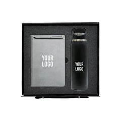 Slate Executive Duo A5 magnetic notebook stainless bottle corporate gift UAE