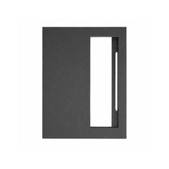Black Gift Box with Pen Notebook and Foam