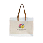 Juco Canvas Bag with Leather strap