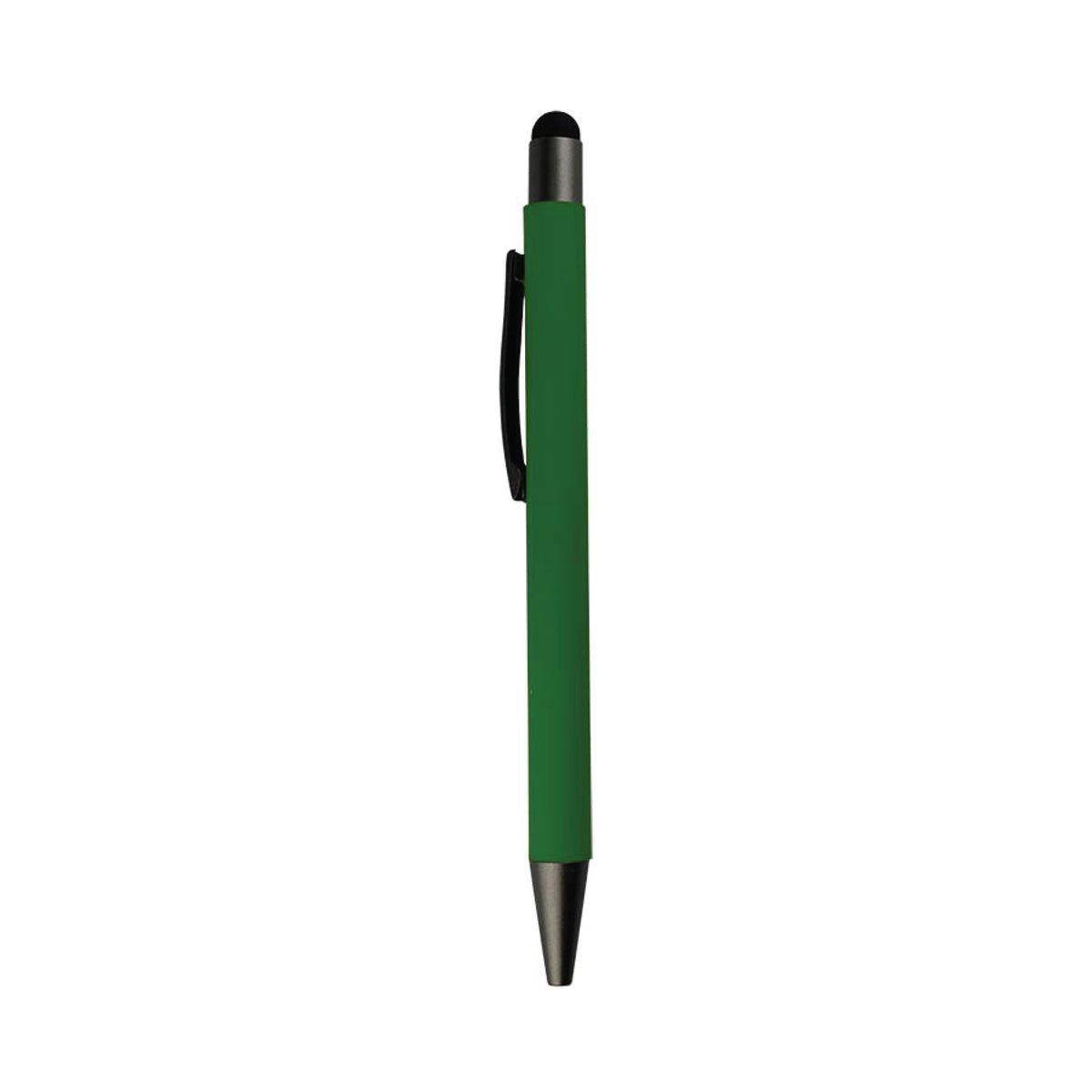 Metal pen with color stylus green