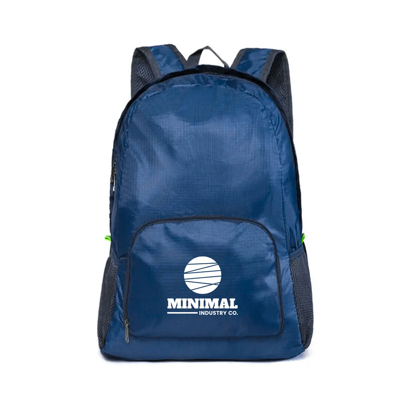 Foldable Backpack BlueFoldable Backpack Blue