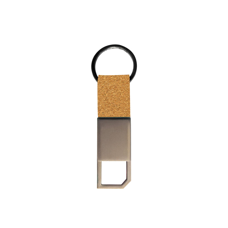 Cork Keychain
