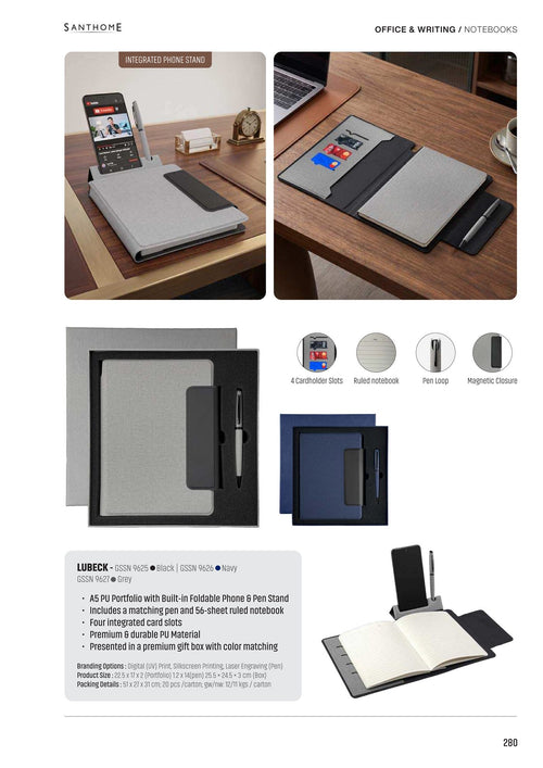 Notebooks & Diaries - corporate gifts catalogue, Kaaf Creations