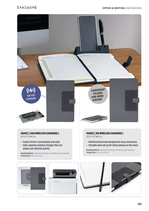 Notebooks & Diaries - corporate gifts catalogue, Kaaf Creations