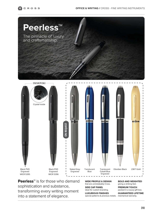 Cross Pens - corporate gifts catalogue, Kaaf Creations