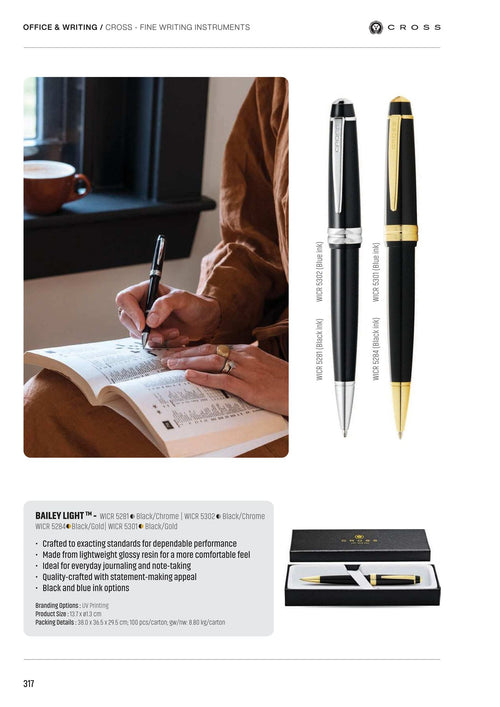 Cross Pens - corporate gifts catalogue, Kaaf Creations