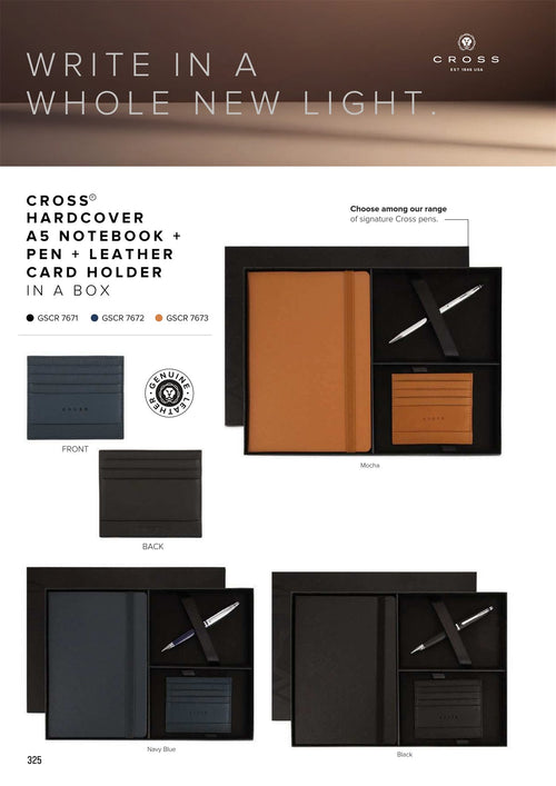 Cross Gift Sets - corporate gifts catalogue, Kaaf Creations