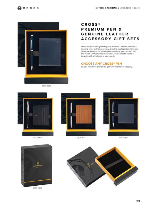 Cross Gift Sets - corporate gifts catalogue, Kaaf Creations
