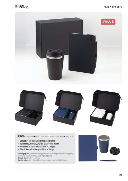 Ready Gift Sets - corporate gifts catalogue, Kaaf Creations