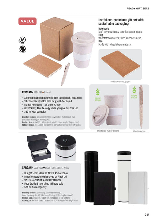 Ready Gift Sets - corporate gifts catalogue, Kaaf Creations