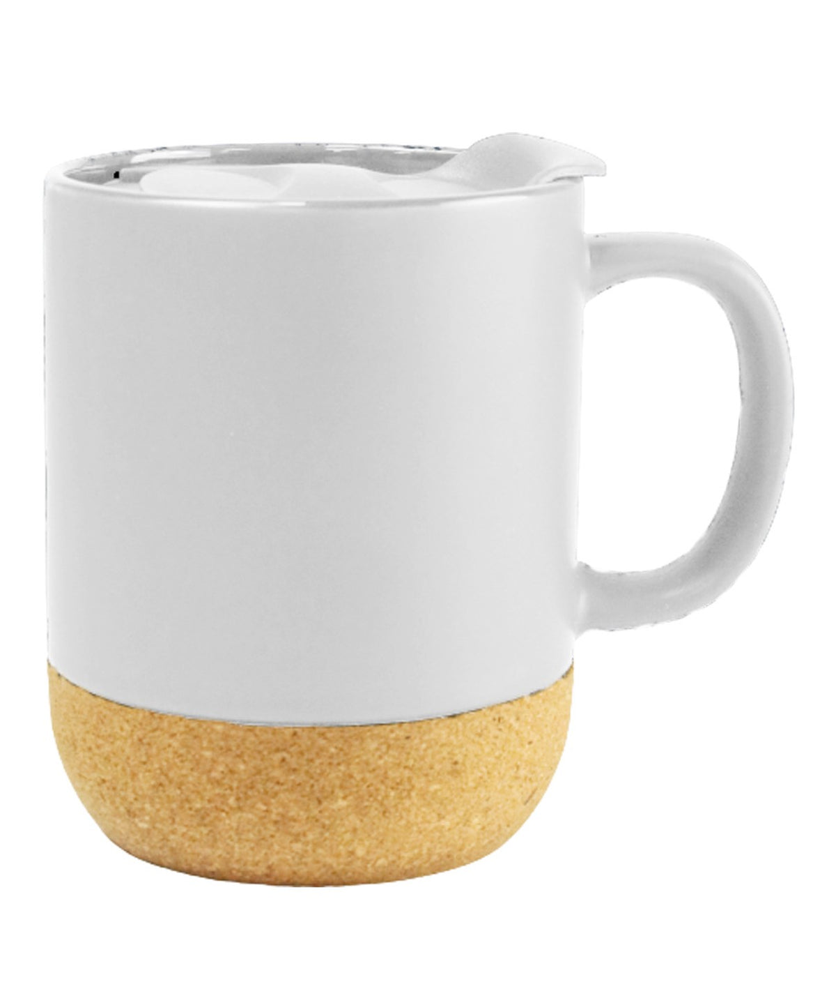 Ceramic Mug with Cork Bottom – custom branded corporate gift, Kaaf Creations UAE