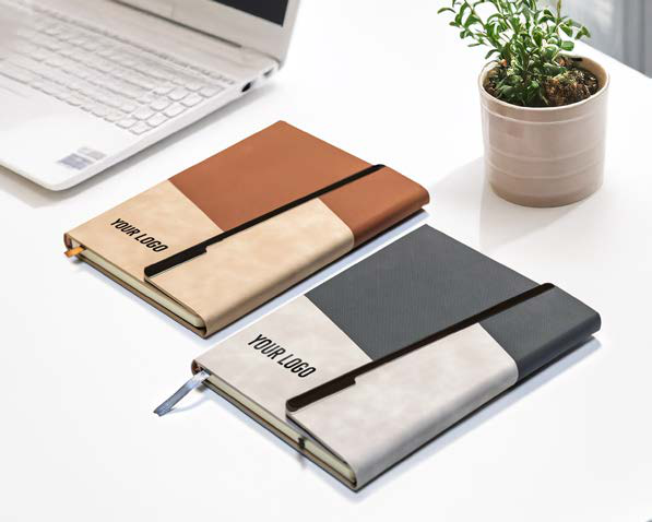 A5 Notebook with Metal Foldable Closure