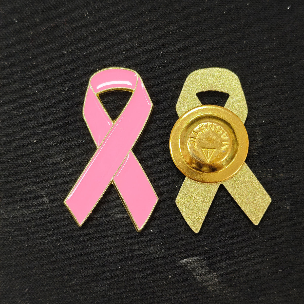 Breast Cancer Ribbon Badge – custom branded corporate gift, Kaaf Creations UAE