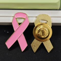 Breast Cancer Ribbon Badge – custom branded corporate gift, Kaaf Creations UAE